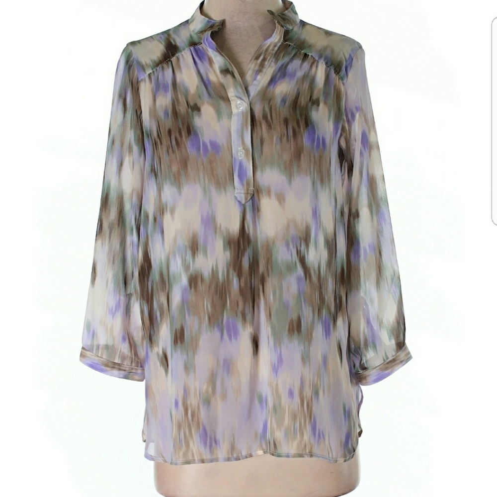 Fab'rik Multi Color Blouse Size S